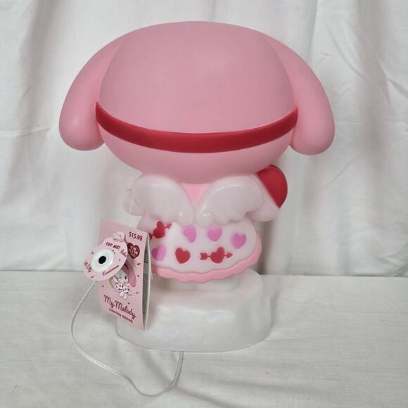 Hello Kitty My Melody Lighted Blow Mold Valentines Day Decor 12" Cartoon Pink - Picture 6 of 9